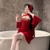 Tang Dynasty Style Sensual Backless Hanfu Costume Set - Exotic Court Dance Gown for Parties & Performances