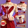 Loubi Sexy Chinese New Year Velvet Bunny Boy Costume - Role Play Lingerie Dress for Men