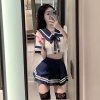 NightyouyouSexy Lingerie Set - Seductive JK Uniform & Sailor Style Sleepwear for Couples