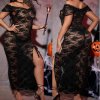 Plus Size Sexy Halloween Maid Costume for Women - Tempting Lingerie Dress Outfit, Flirty Cosplay Uniform
