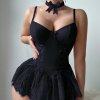 Sexy Lace Bodysuit for Women – European-Style Shapewear Lingerie, Alluring & Comfortable