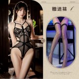 Black fishnet stockings (030)
