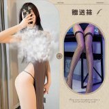 Grey + 030 fishnet stockings black