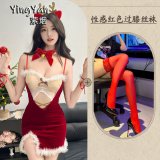 0936 Red + Red Stockings