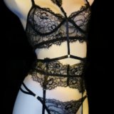 1012 Black + Black Stockings