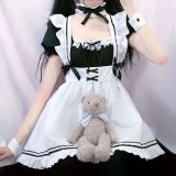 103 Black [Skirt + Apron + Bracelet + Leg Ring + Necklace + Headwear]