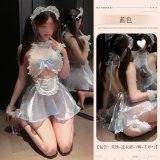 Blue (includes: hair accessory + dress + t-shirt + 2 bracelets)