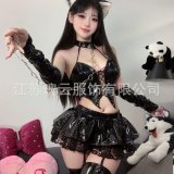 2075 [Outfit Set + 8007 Leather Stockings + 8028 Heart Chain + 8032 Fox Ears]