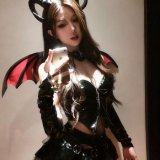 2075 Outfit [Top + Skirt + Gloves + 2 Armbands + 4 Garter Belts]