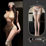 White + white stockings