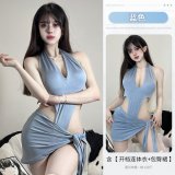 Blue + 3042 White