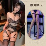 Black + Black Fishnet Stockings