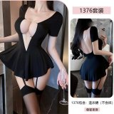 Black suit (socks not included)