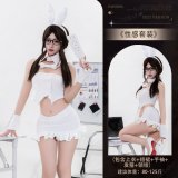 Set 4068 [Top + Skirt + Headband + Arm Sleeves + Bow Tie]