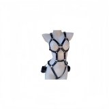 4108 Leather Strap Bodysuit