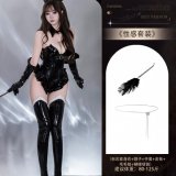 Set 4135 + [8134 Badminton Racquet + 8125 Butterfly Chest Necklace]