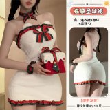4290 Christmas Set [Dress + Necklace + Bracelet *2]