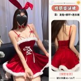 4322 Christmas Set [Headband + Neck Ring + Dress]