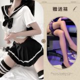 Black + black stockings