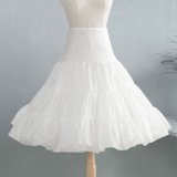White adjustable crystal support, 60cm.