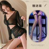 Black + Black Fishnet Stockings