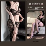 Black + Black Fishnet Stockings