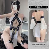 White [excluding headband and stockings]