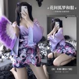 Gradient Purple (Kimono + Obeisise + T-shirt) High-quality fabric