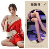 Red and black stockings