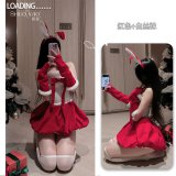 Red + matching stockings