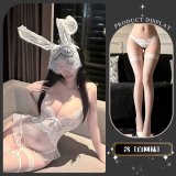 White +8002 white fishnet stockings