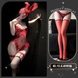 Red +8004 red stockings