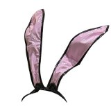 8015 Black Pink Rabbit Ears