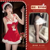 Red and black open-crotch socks
