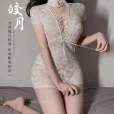 White + white stockings