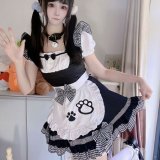 868 Black [Skirt + Apron + Bow 3 + Headpiece]