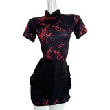 9078-Black Chinese Cheongsam
