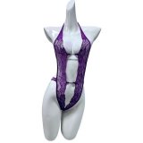 9091 - Purple Three-Point Bodysuit