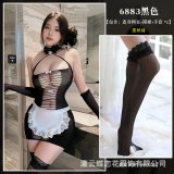 Black + black stockings