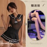 Black + black stockings