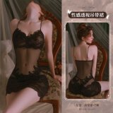 6921183362850 Black [Slip Dress + T-shirt]