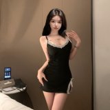 Black [with breast padding]