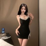 Black [with breast padding]