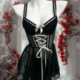 Black (includes thong)