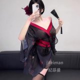 black kimono