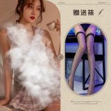 Picture set + black fishnet stockings