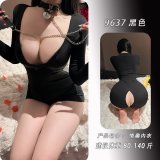 black jumpsuit