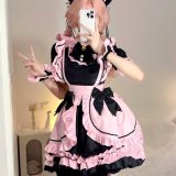 Black and pink five-piece set + free headpiece