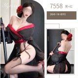 Black and Red Suit