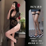 Black + matching fishnet stockings